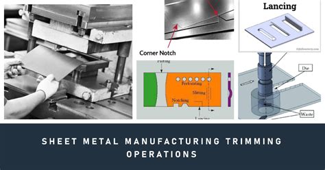 Different Types Of Trimming Operations In Sheet Metal Manufacturing