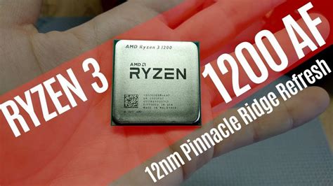 AMD Ryzen 3 1200 AF Comparativa Con El I3 9100F Y Su Modelo Original