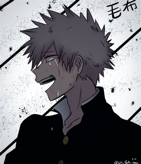 Sad Deku X Bakugou Fanart