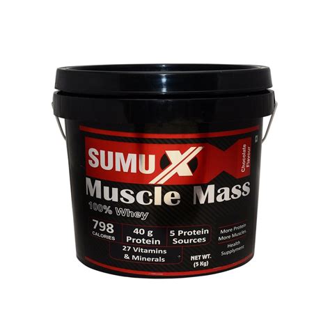 5 Kg Sumu X Muscle Mass Gainer At Rs 4700pack Mass Gainer In Mumbai Id 22767209997