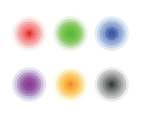 Colorful Waves Vector Elements isolated on a white background. Pain, Sound, Vibration Waves ...