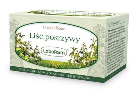 LIŚĆ POKRZYWY FIX LABOFARM 30 sasz ZIOŁA Apteka Ojców Bonifratrów