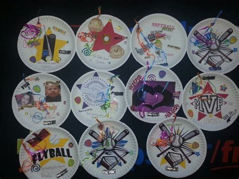 My Softball Paper Plate Awards | Paper plate awards, Award ideas, High ...