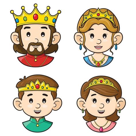 23,571 Cartoon King Queen Images, Stock Photos, 3D objects, & Vectors ...