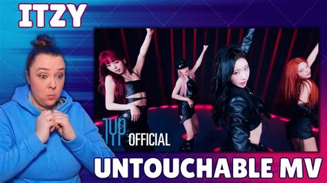 Itzy 있지 Untouchable Mv Reaction Youtube