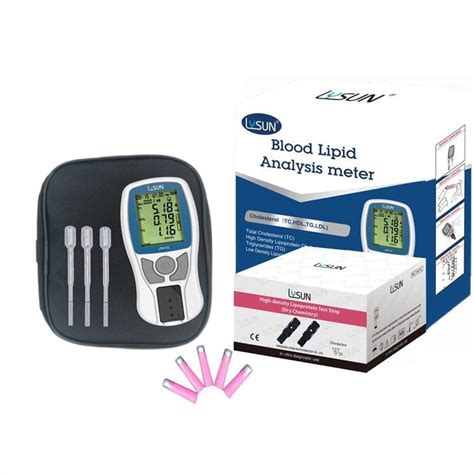 Home Use Electrical Meter Blood Lipid Analysis Lpm 102 Creatinine