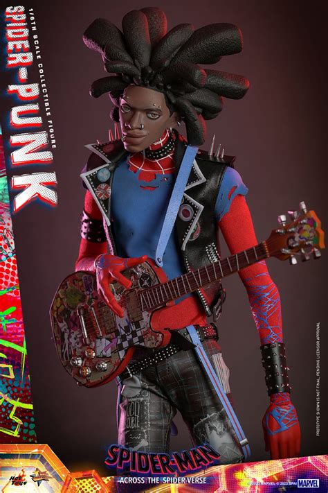 Hot Toys Spider Punk Sixth Scale Figure Spider Man Limited 1 6 Collectible Comic Concepts