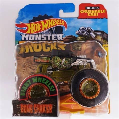 Hot Wheels Monster Trucks Bone Shaker Lazada Indonesia