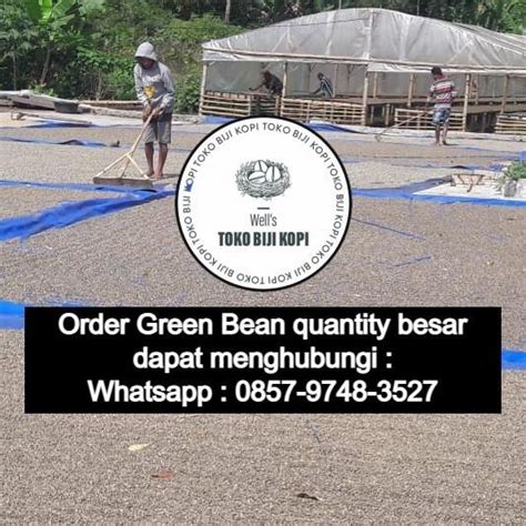 Jual Green Bean Biji Kopi Arabika Ciwidey Semi Wash Grade Kg