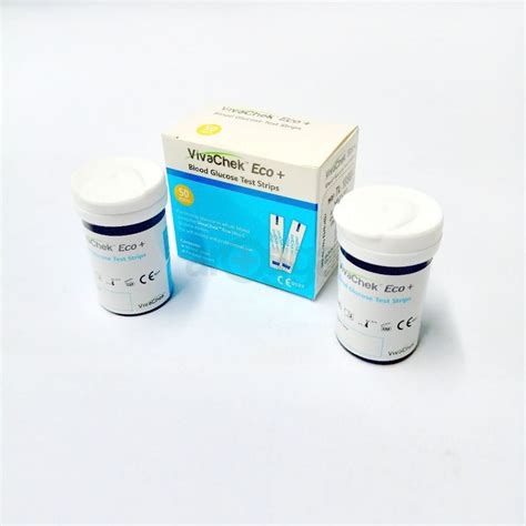 Vivachek Eco Blood Glucose Test Strip Strip False Healthcare Arogga