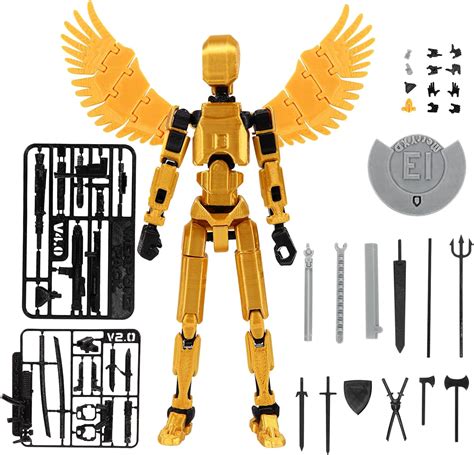 Amazon MerryXD Titan 13 Action Figure Assembly Completed Dummy 13