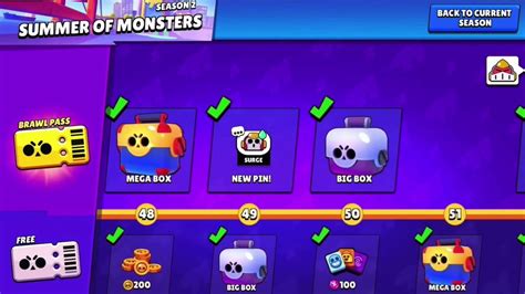 Todos Los Pases De Batalla De Todas Las Temporadas Brawl Stars Youtube