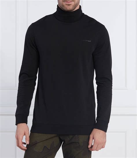 Γκολφ golf ROLLNECK LS Slim Fit Karl Lagerfeld μαύρο Gomez el