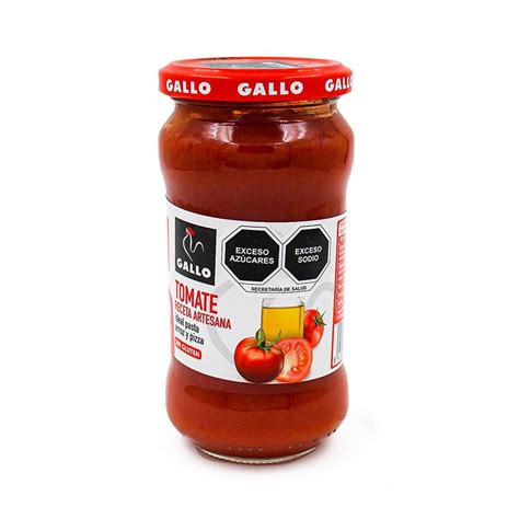 Salsa De Tomate Gallo Receta Artesanal G Walmart