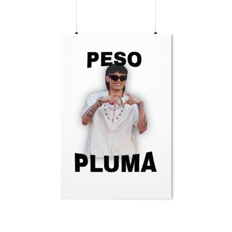 Peso Pluma Poster Etsy Uk