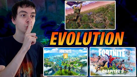 Volution Des Chapitres De Fortnite A A Vraiment Volu Youtube