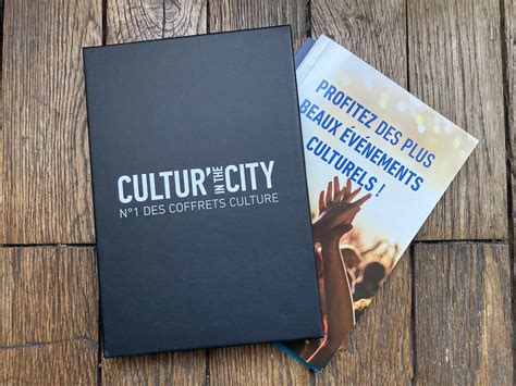 Culturin The City Coffret Sortie Culture De Juin La Box Du Mois