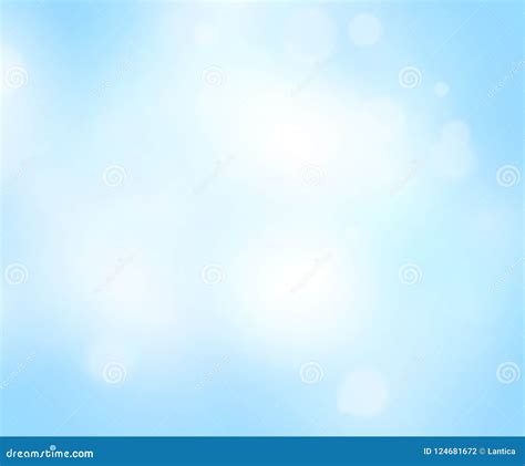 Soft Blue Abstract Background. Nature Sky Light Stock Vector ...