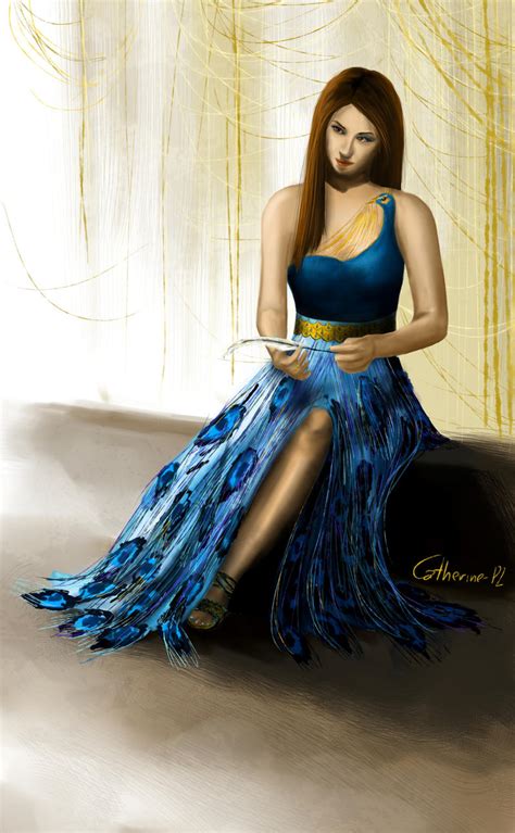 Yule Ball - Hermione's Dress (Front) by Catherine-PL on DeviantArt