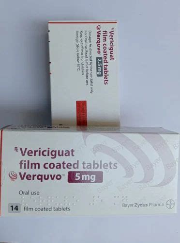 Vericiguat Film Coated Tablets At Rs 2039box Verquo In Chandrapur