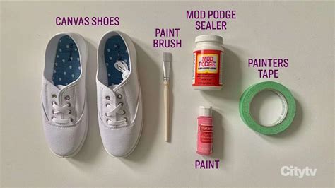 A designer hand-painted sneaker DIY for beginners - Video - Cityline