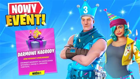 Urodziny Fortnite Nowe Wyzwania Darmowe Przedmioty Wi Cej Youtube