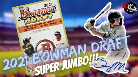 Bowman Draft Super Jumbo Box Break And Review Looking For Davis