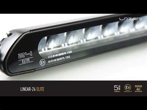 Proiector LED Omologat Lazer Lamps Linear 24 Elite Putere 188W Flux