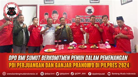 Dpd Bmi Sumut Berkomitmen Penuh Dalam Pemenangan Pdi Perjuangan Dan