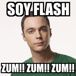 Meme Sheldon Cooper Soy Flash Zum Zum Zum 1539594