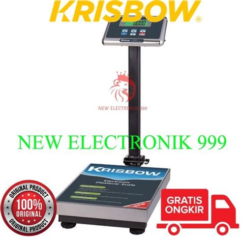 Jual Krisbow Timbangan Barang Digital Dengan Tera Kg