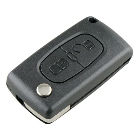 Button Remote Key Fob Case For Peugeot Citroen Berlingo Partner