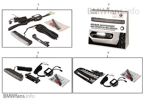 Retrofit Kit Led Daytime Driving Lights Bmw E Lci D N Europe