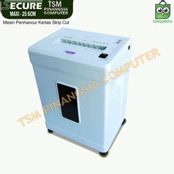 Jual Secure Maxi 10 SC Strip Cut Paper Shredder Mesin Penghancur