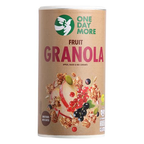 ONE DAY MORE Granola Müesli Früchte ALDI now