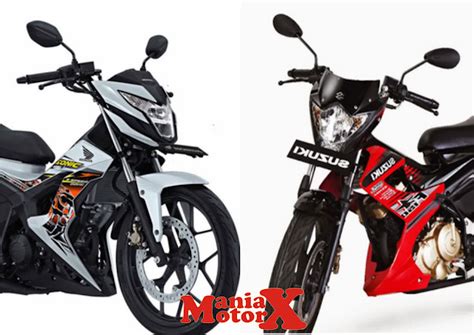 Adu Gengsi Honda Sonic Vs Suzuki Satria Fu Mana Yang Lebih Keren