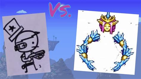 Pre Cultist Gun Ranger Vs Daytime Empress Of Light Terraria Youtube