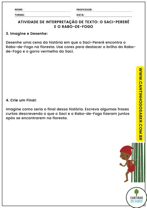 Atividade 2 Ano Interpretação De Texto - 7