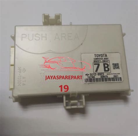 Ecu Bcm Computer Body Original Toyota Innova Reborn Lazada Indonesia