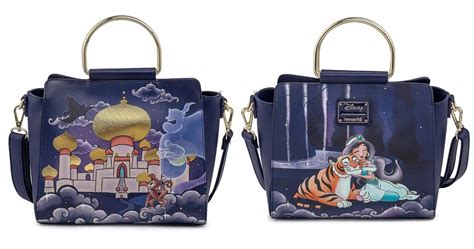 Disney Loungefly Sac bandoulière Aladdin et Jasmine