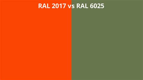 Ral 2017 Vs 6025 Ral Colour Chart Uk