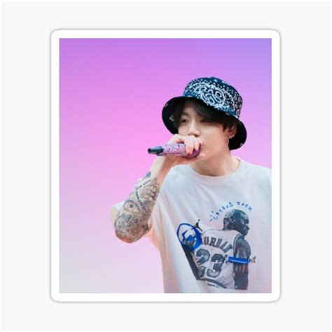 Bts Jk Sticker For Sale By Ninedew Redbubble