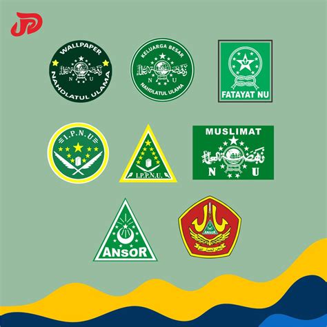 Jual Sticker Logo Nu Nahdlatul Ulama Nahdliyin Stiker Cutting Kaligrafi