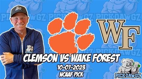 Clemson Vs Wake Forest Free College Football Picks And