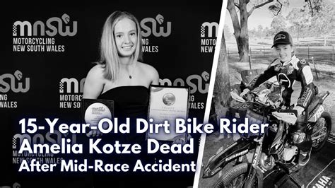 Year Old Dirt Bike Rider Amelia Kotze Dead After Mid Race Accident