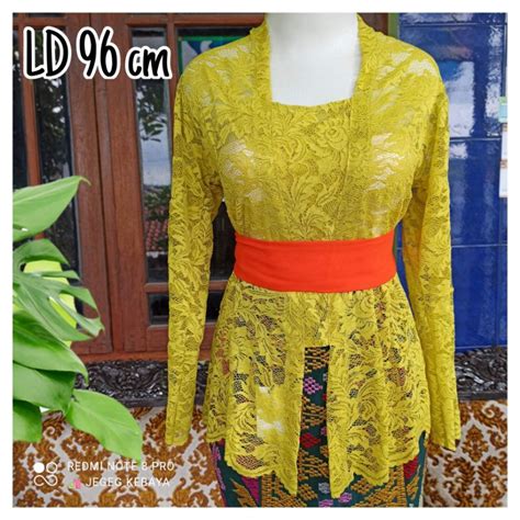 Jual Kebaya Bali Brukat Brokat Wisuda Melar Kebaya Modern Kondangan