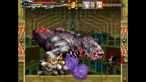 Gergoth Boss Fight Castlevania Dawn Of Sorrow Julius Mode Youtube