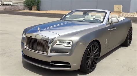 2017 Rolls Royce Dawn Convertible Silver Youtube