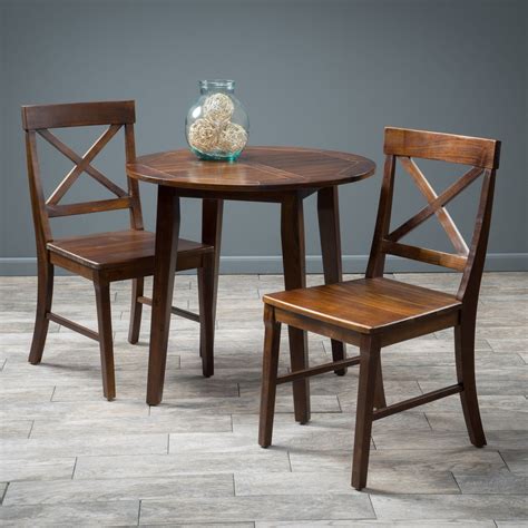 Round Dining Table Sets, Round Table And Chairs, 3 Piece Dining Set ...