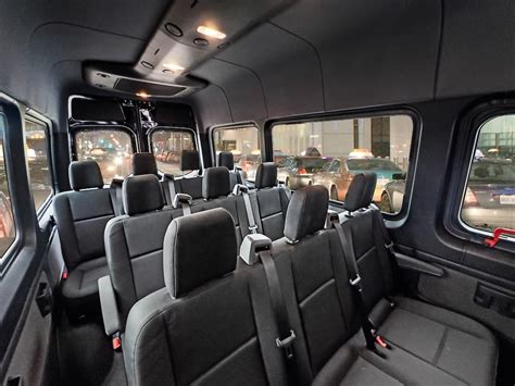Mercedes Sprinter Shuttle Rentals For 10 14 Passengers Ampm Limo